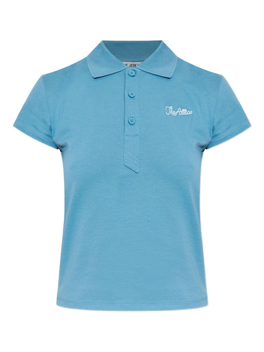 The Attico Jersey Polo Shirt - Image 1