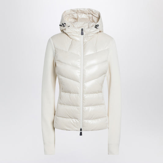 Moncler モンクラーグレノーブル白いパッド入りパーカー - Image 1