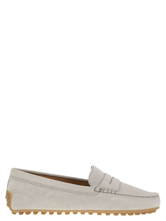 Tods トッド 'S シティゴミノスエードローファー - Image 1