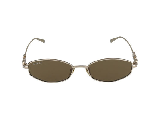 Gucci サングラスグッチGG1802 S 005ゴールドゴールドブラウン /18/145 - Image 1