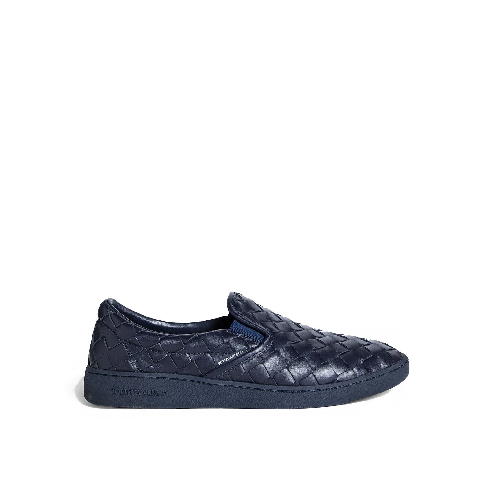 Bottega Bottega Veneta Intercciatoレザースニーカー - Image 1