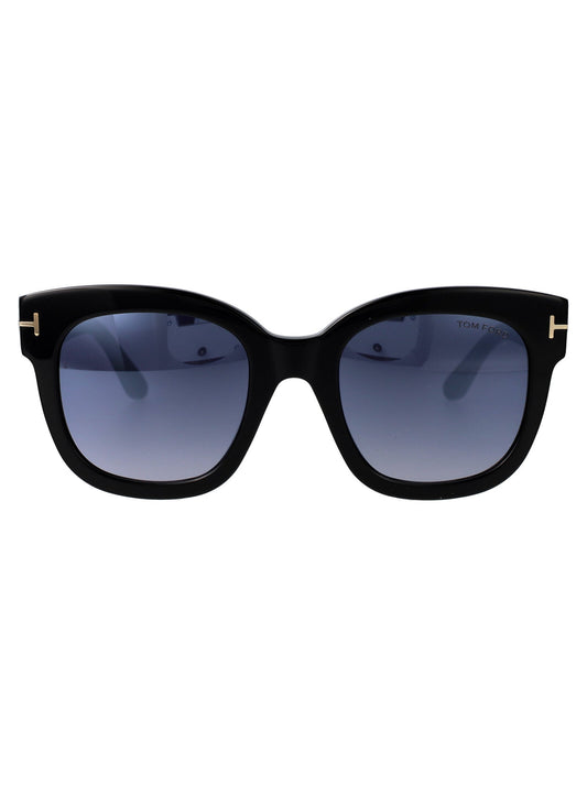 Tom Tom Ford Squared Sunglasses FT0613 01 C - Image 1