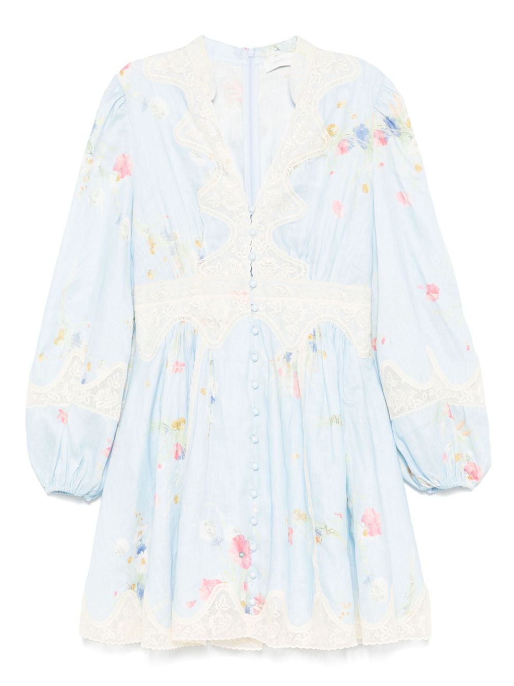 Zimmermann Zimmermann Lucky Linen Mini Dress - Image 1