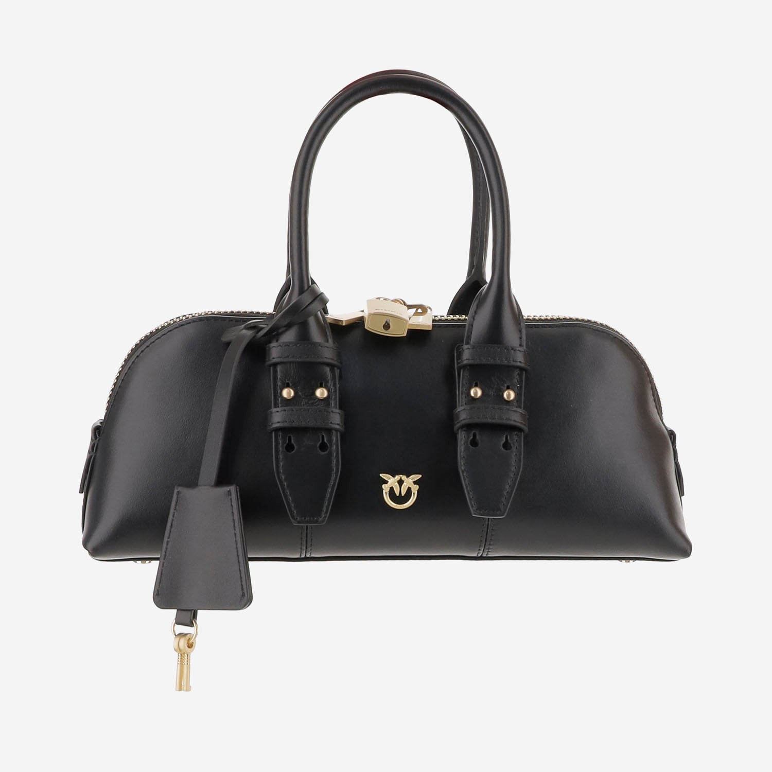 Pinko ピンコレザーボウリングバッグ - Image 1