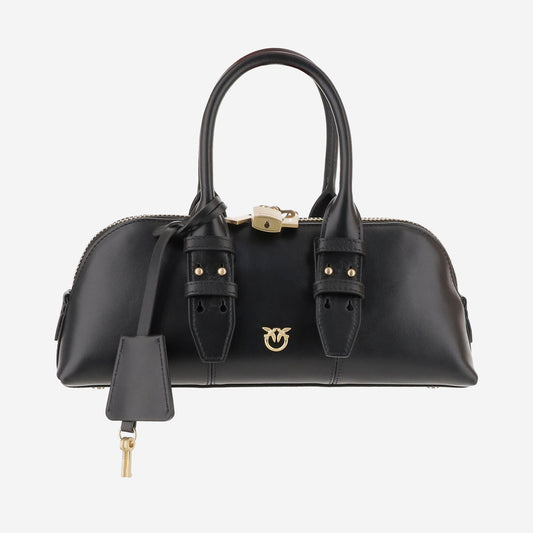 Pinko ピンコレザーボウリングバッグ - Image 1