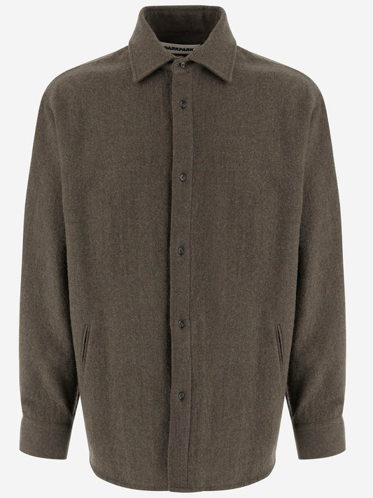 Darkpark ダークパーク ウール シャツ - Image 1