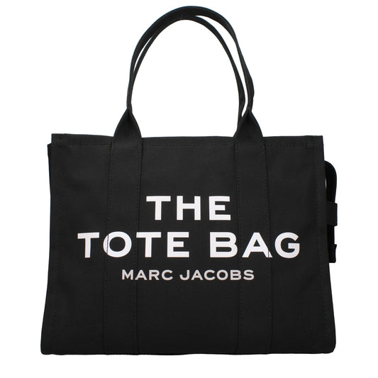 Marc マークジェイコブスショルダーバッグトートウーマンファブリックブラック - Image 1
