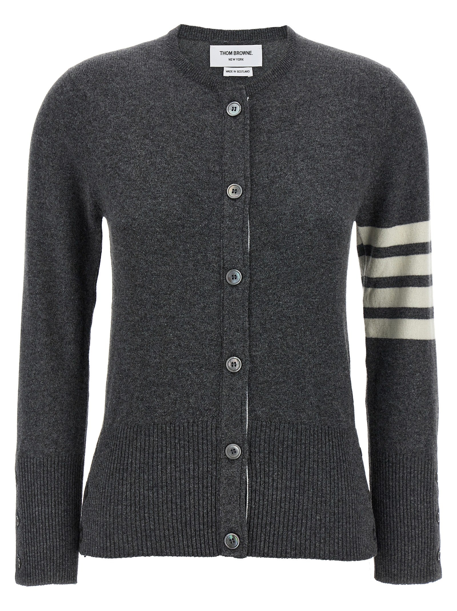 Thom Thom Browne 'Classic Cashmere 4 Bar' Cardigan - Image 1