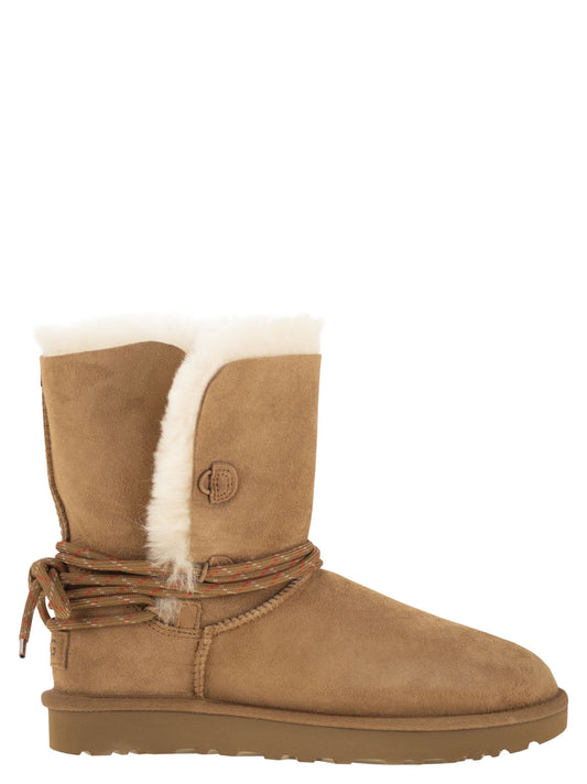 Ugg Ugg Bailey Tie Suede Ankle Boots - Image 1