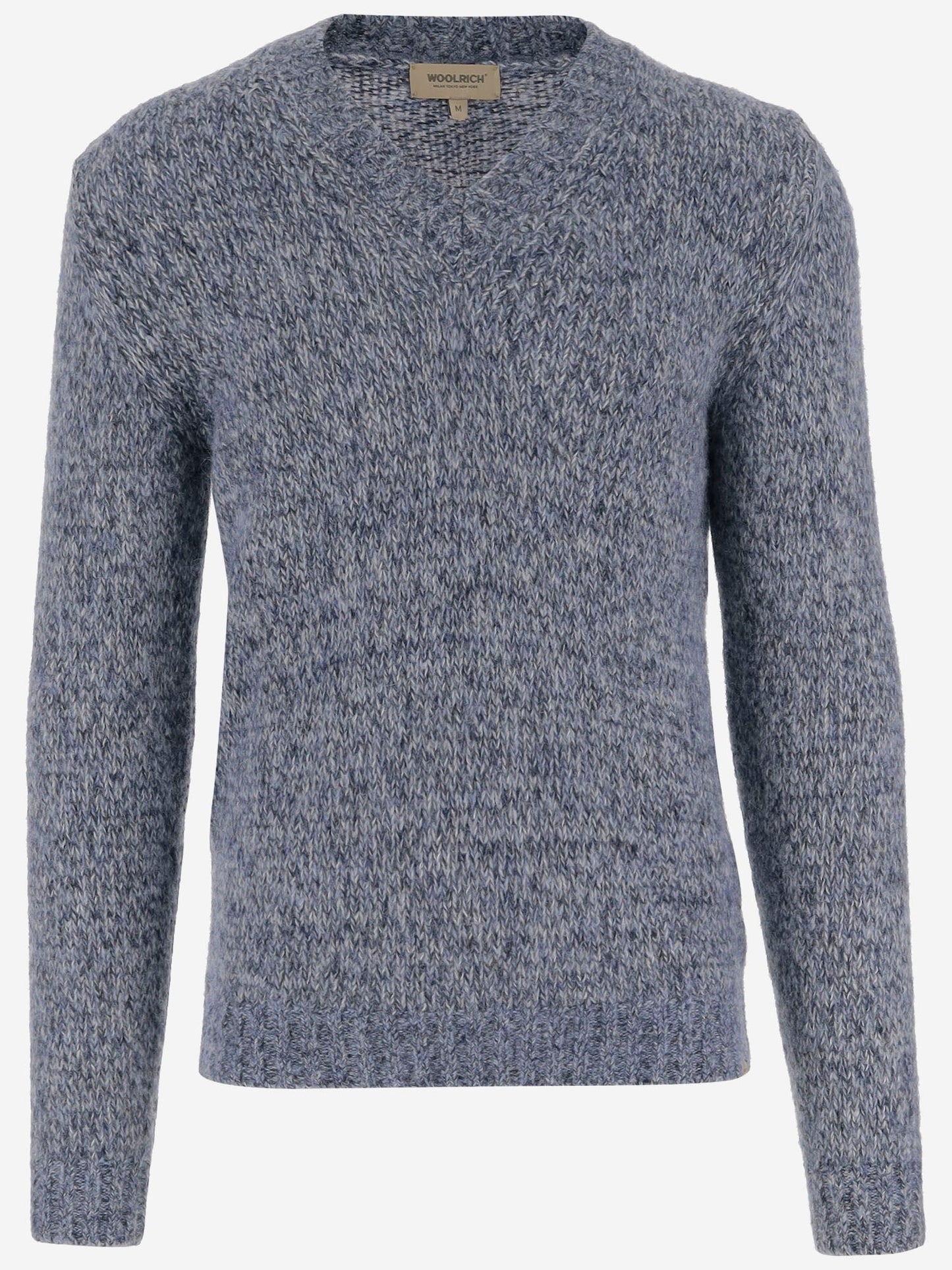 Woolrich アルパカブレンドのウールリッチvネックセーター - Image 1