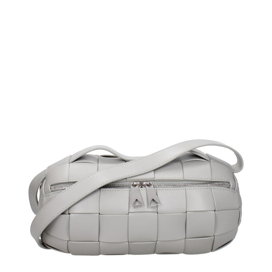 Bottega Bottega Veneta Hand Bags BoomboxMen Leather Grey - Image 1