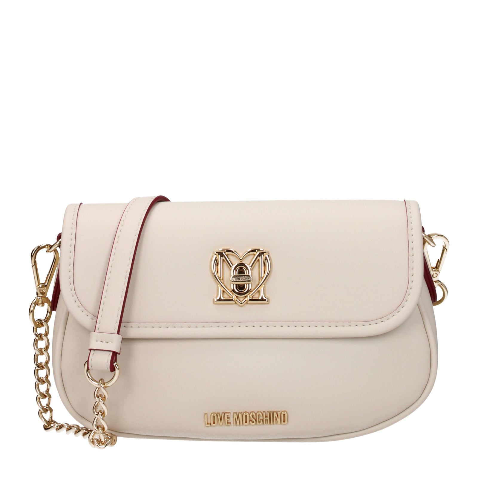 Moschino モスキーノのショルダーバッグが大好きな女性ポリウレタンベージュ/アイボリー - Image 1