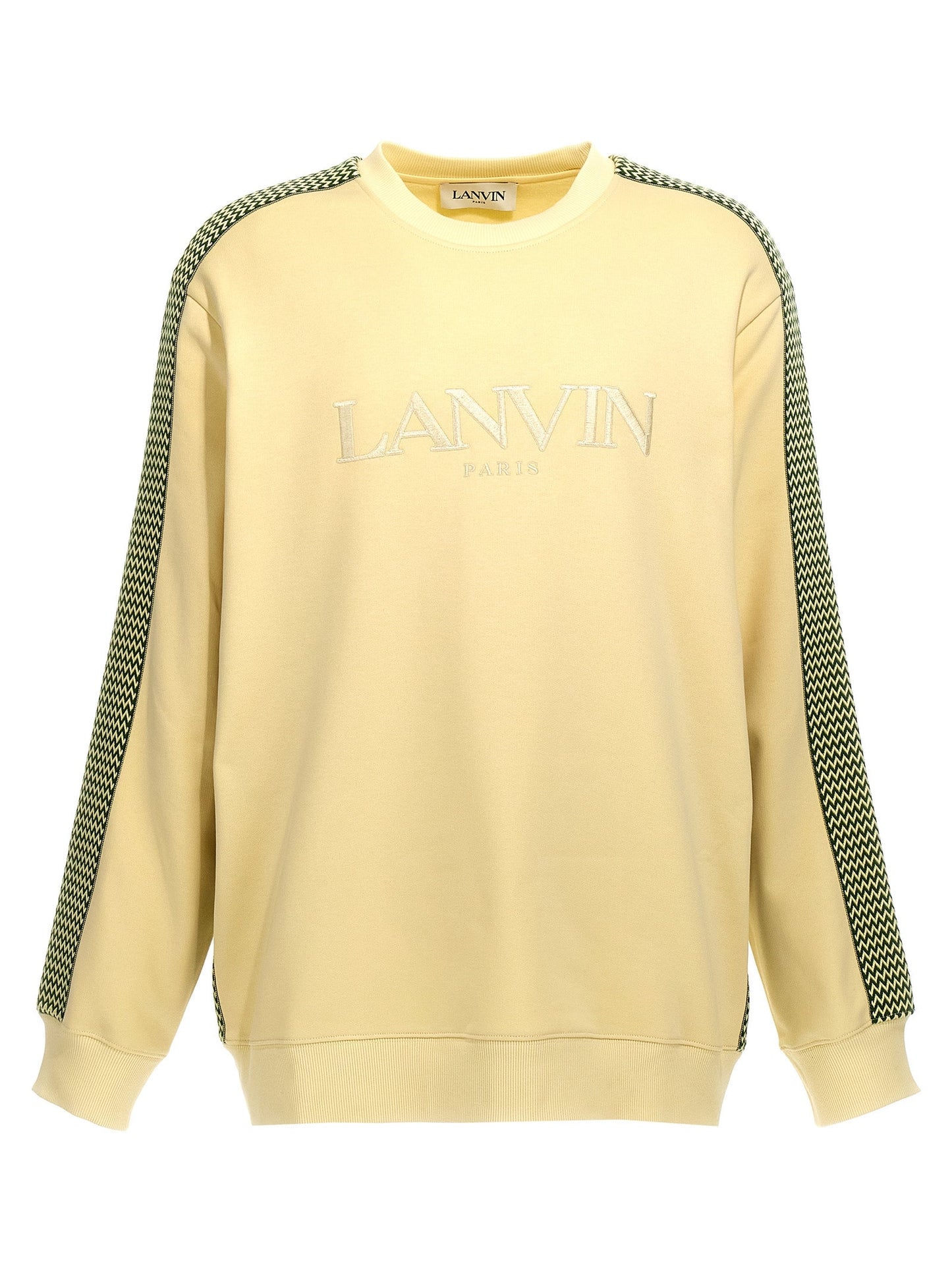 Lanvin Lanvin 'BrodéLanvinSide Curb'スウェットシャツ - Image 1