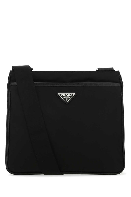 Prada プラダブラックReナイロンクロスボディバッグ - Image 1