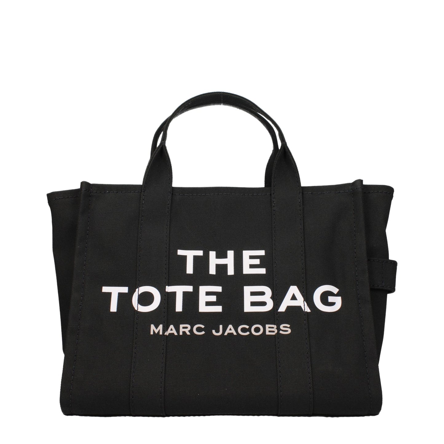 Marc マークジェイコブスハンドバッグトートバッグ女性ファブリックブラック - Image 1