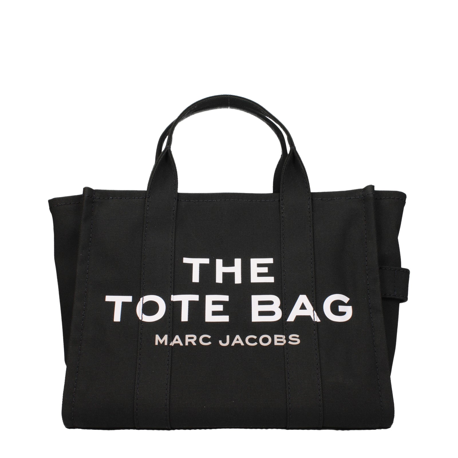 Marc マークジェイコブスハンドバッグトートバッグ女性ファブリックブラック - Image 1