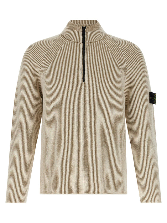 Stone Stone Island Ribbed Cardigan - Image 1