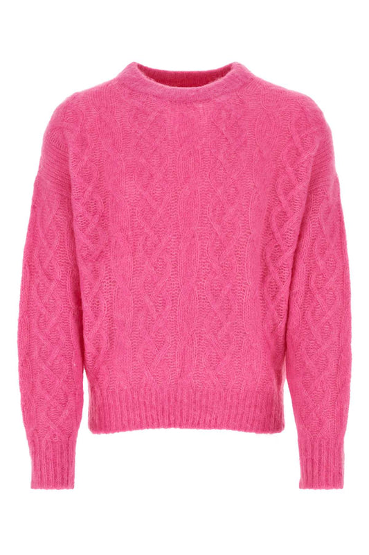 Isabel Isabel Marant Fucsia Alpaca Blend Anson Sweater - Image 1