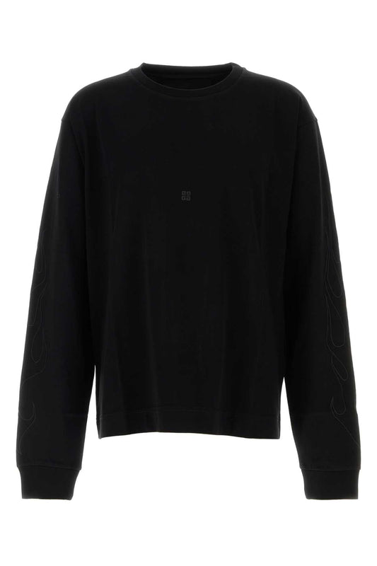 Givenchy Givenchy Black Cotton T Shirt - Image 1