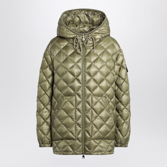 Moncler ナイロンのモンクラーグリーンキルティングジャケット - Image 1