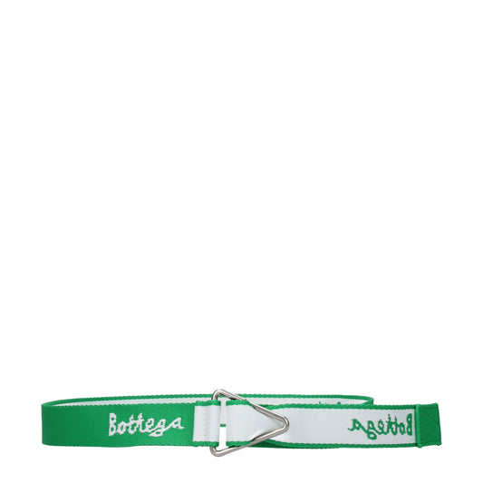 Bottega ボッテガベネタの男性 'S ベルト生地の緑/白 - Image 1