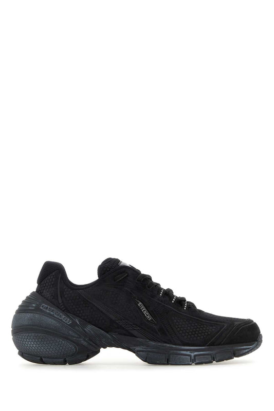 Givenchy Givenchy Black Leather Tk Mx Runner Sneakers - Image 1