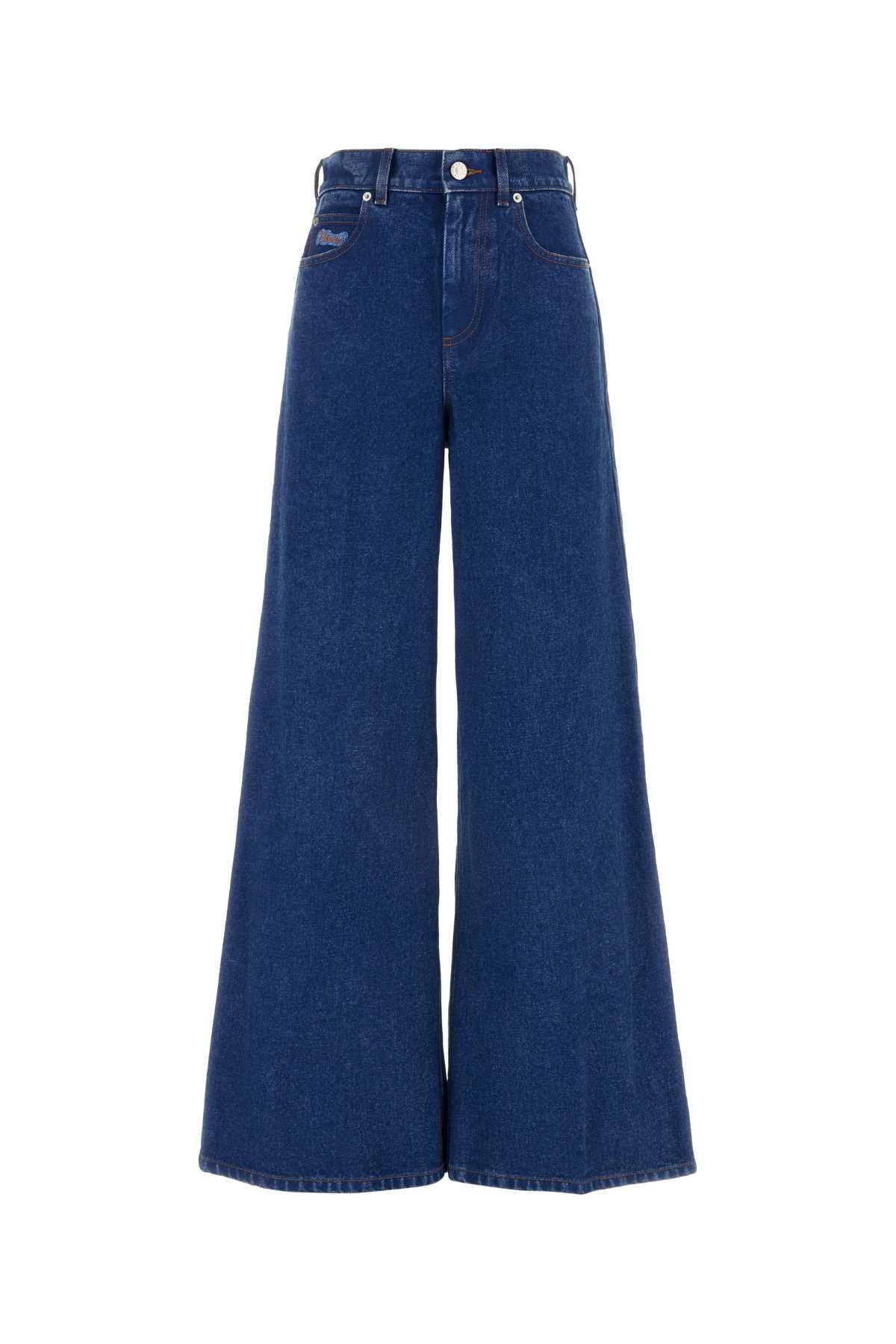 Marni マルニデニムワイドレッグジーンズ - Image 1