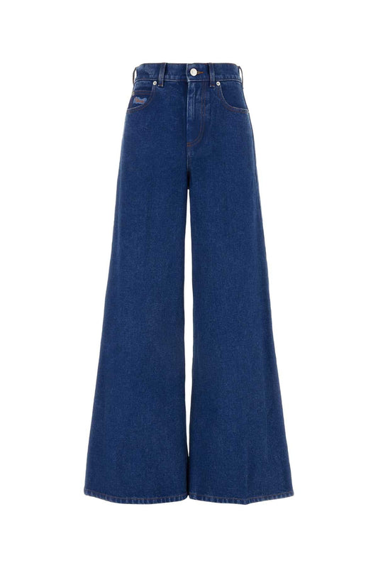 Marni マルニデニムワイドレッグジーンズ - Image 1
