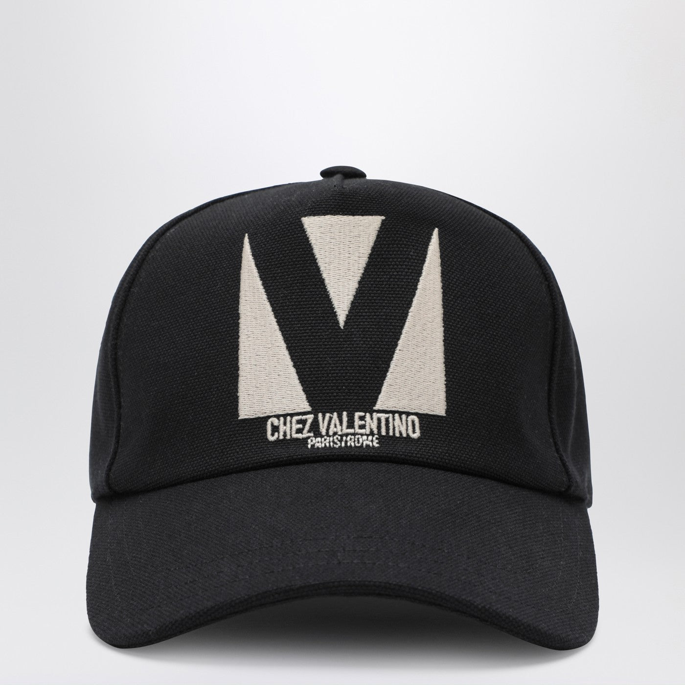Valentino ヴァレンティーノ・ガラヴァニ・チェス・ヴァレンティーノ・ブラック野球帽 - Image 1