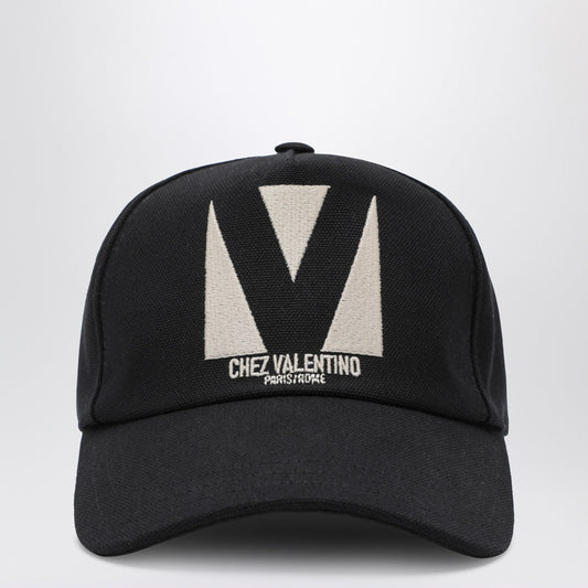 Valentino ヴァレンティーノ・ガラヴァニ・チェス・ヴァレンティーノ・ブラック野球帽 - Image 1
