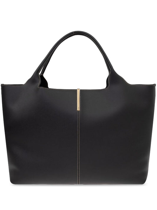 Tods トッド 'S ミディアムレザーショッピングバッグ - Image 1