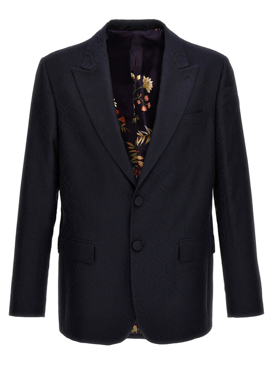 Etro ETROシングル胸肉ジャックドブレザー - Image 1