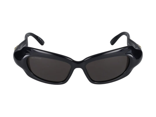 Balenciaga サングラスBalenciaga BB0354 S 001ブラックブラックグレー /17/145 - Image 1