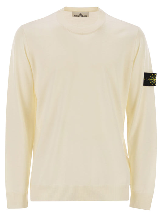 Stone Stone Island ラウンドネック ジャンパー エンボスステッチ - Image 1
