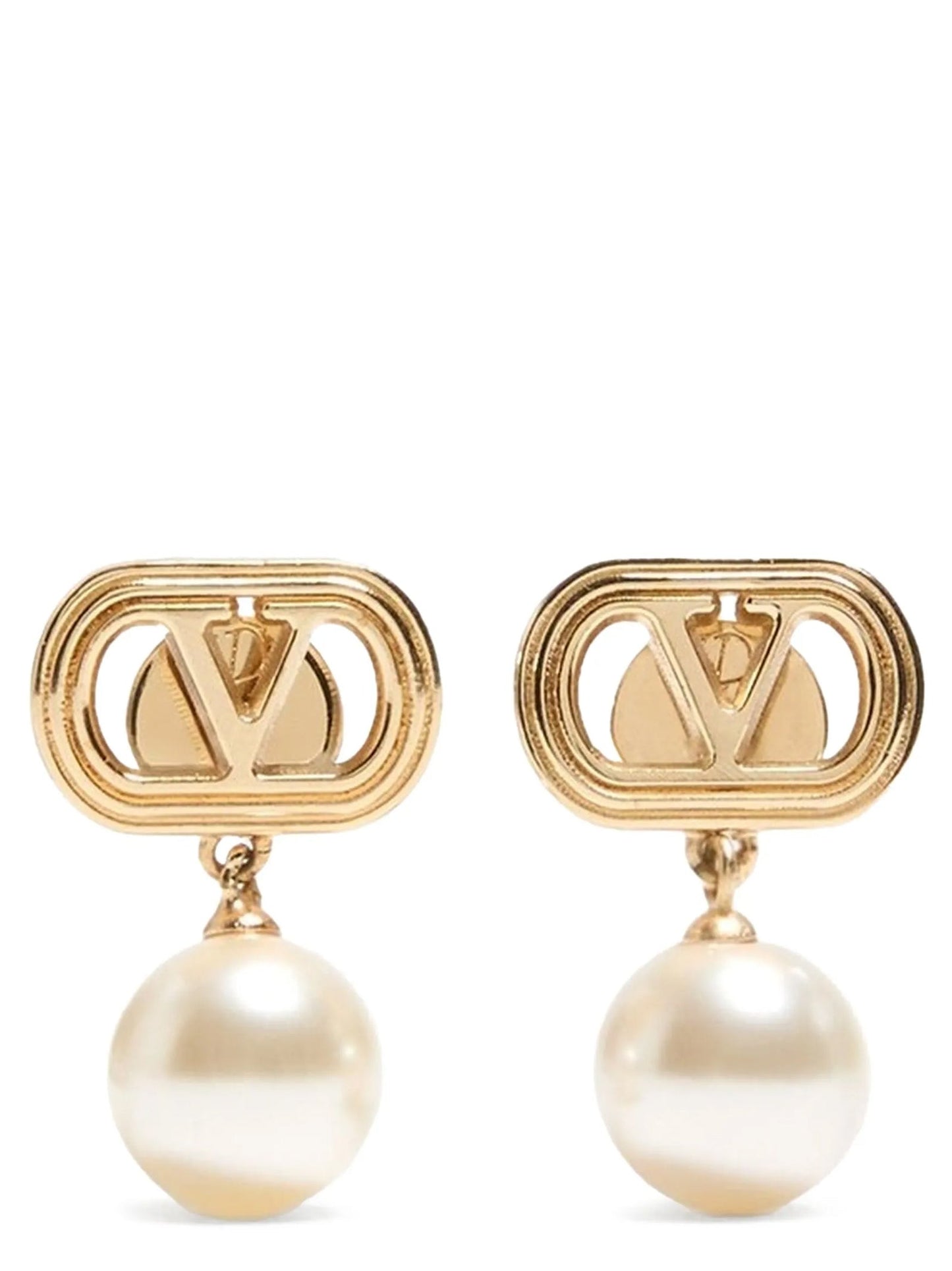 Valentino ヴァレンティノ ガラヴァーニ ヴァレンティノ ガラヴァーニ 「Ovalette」 イヤリング - Image 1