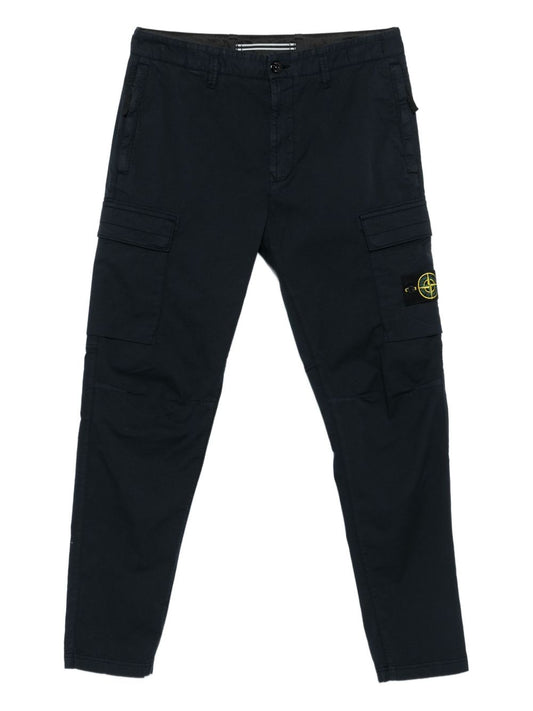 Stone Stone Island Cotton Cargo Trousers - Image 1