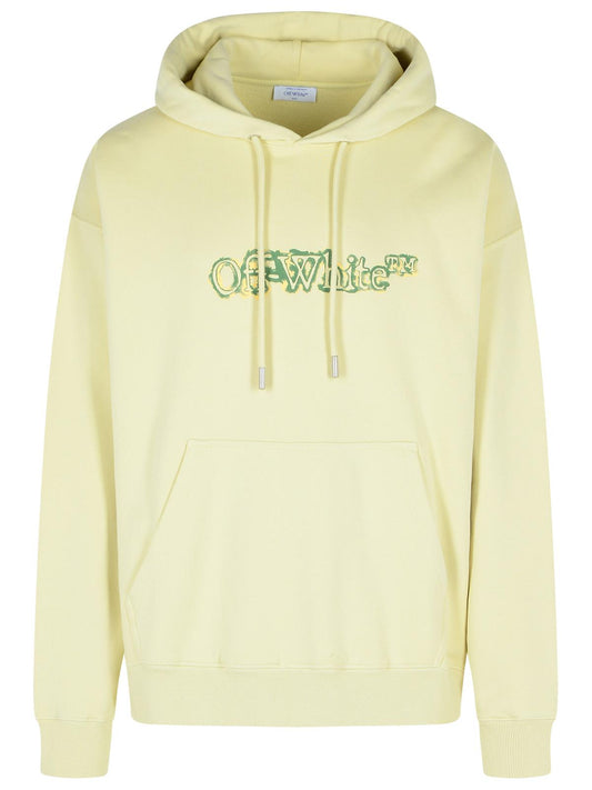 Off Off White 'Cloudy Arrow' Ivory Cotton Sweatshirt - Image 1
