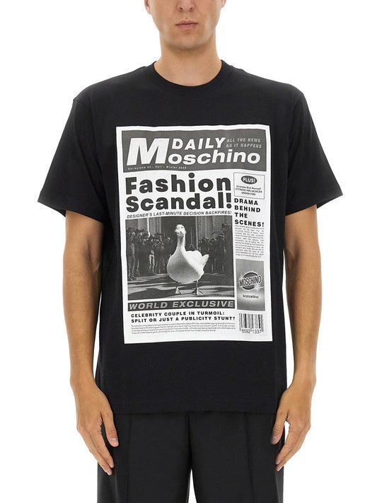 Moschino プリント付きモスキーノTシャツ - Image 1