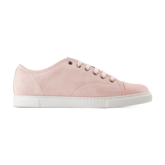 Lanvin DBB1スニーカーランビンレザーピンク - Image 1