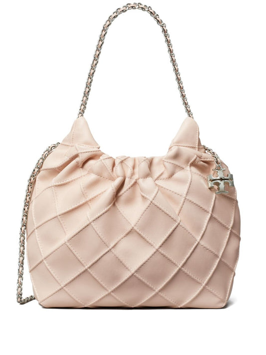 Tory Tory Burch Fleming Mini Leather Hobo Bag - Image 1