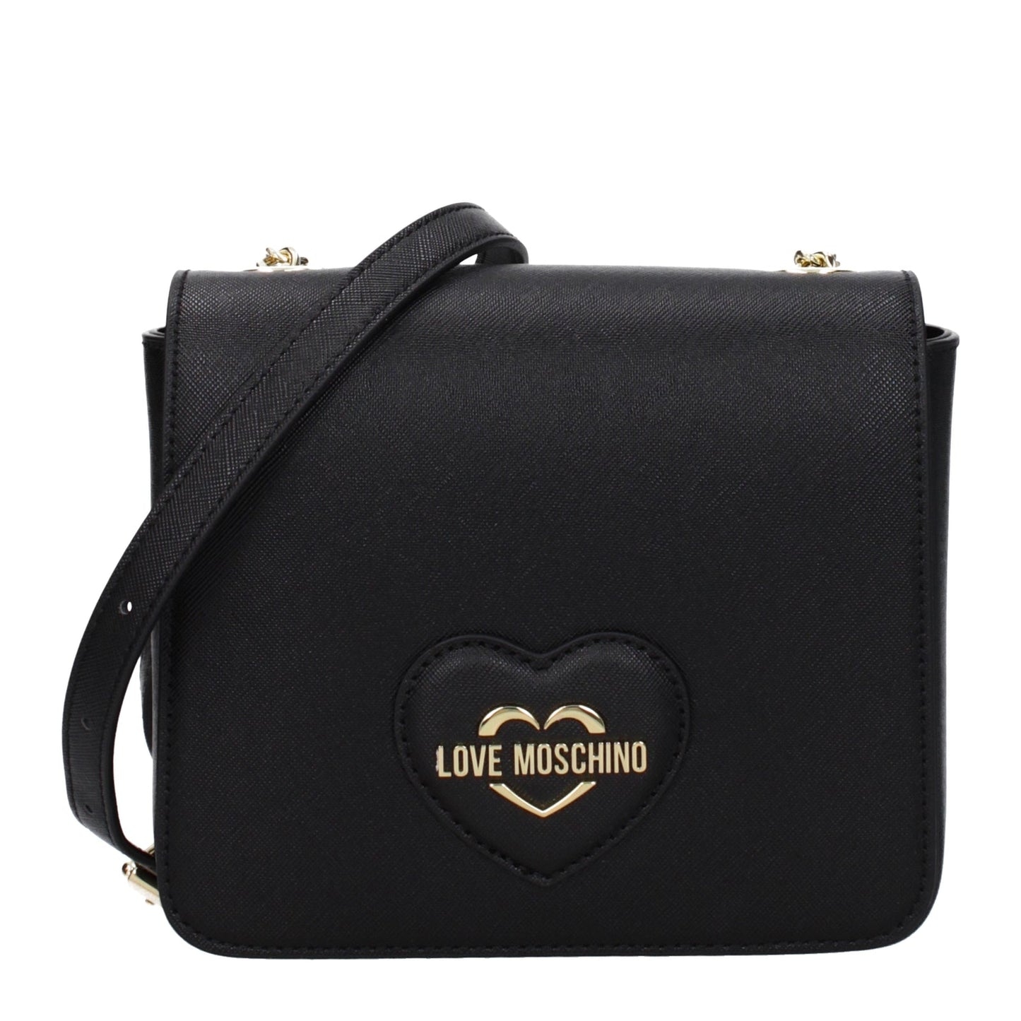 Moschino モスキーノのショルダーバッグが大好きな女性ポリウレタンブラック - Image 1