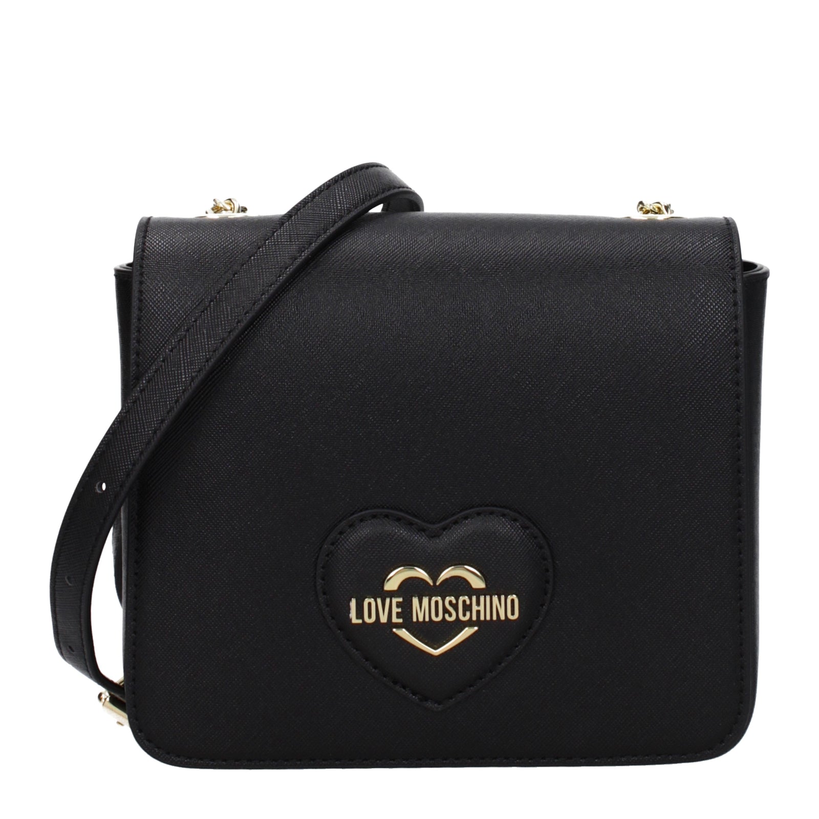 Moschino モスキーノのショルダーバッグが大好きな女性ポリウレタンブラック - Image 1