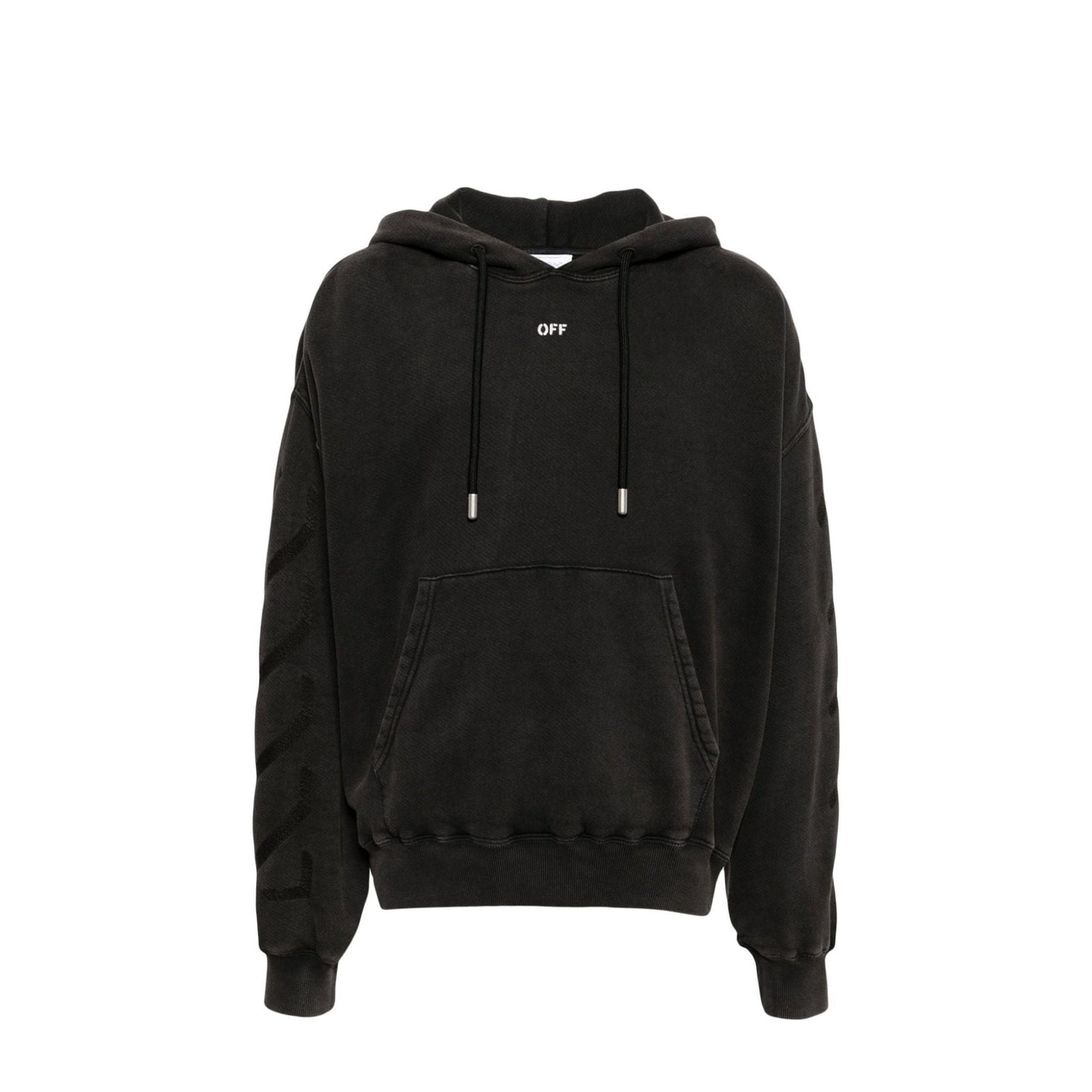 Off Off White Off White St. Matthew Over Cotton Hoodie Sweatshirt - Image 1