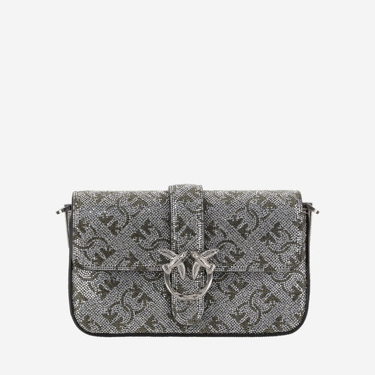 Pinko ピンコは、1つの前かがみのベビーショルダーバッグが大好きです - Image 1