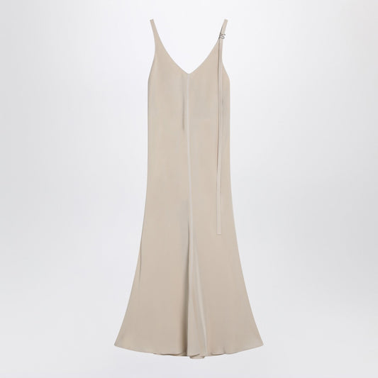Sportmax 調整可能なストラップ付きSportMaxアイボリードレス - Image 1