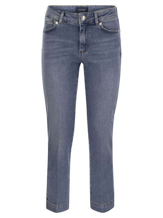 Sportmax SportMax Umbria Mini Flare Denim Ounsers - Image 1