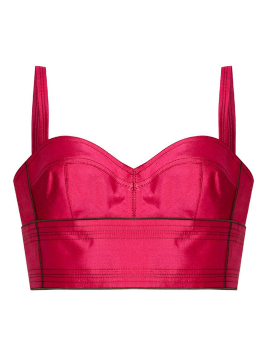 Tory Tory Burch Silk Bra Top - Image 1