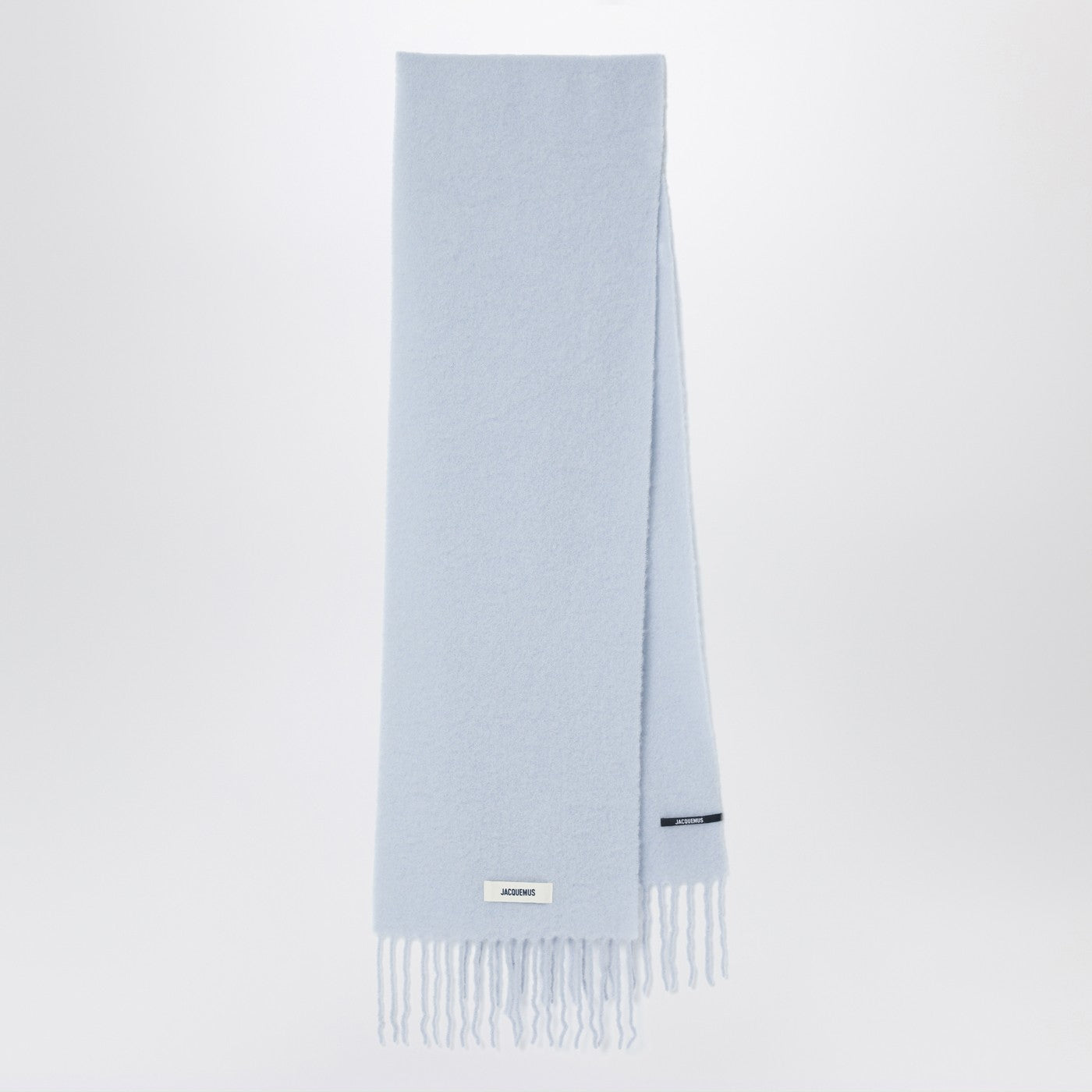 Jacquemus Jacquemus Light Lilac AlpacaとMohair Scarf - Image 1