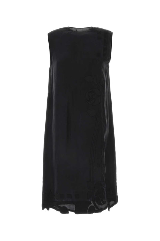 Prada プラダブラックシルクドレス - Image 1