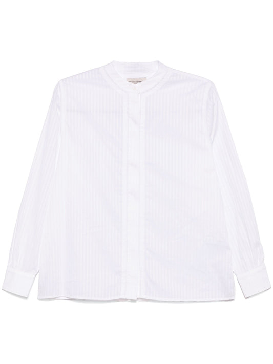 Off OfficinegénéraleLauranneコットンサテンストライプ - Image 1